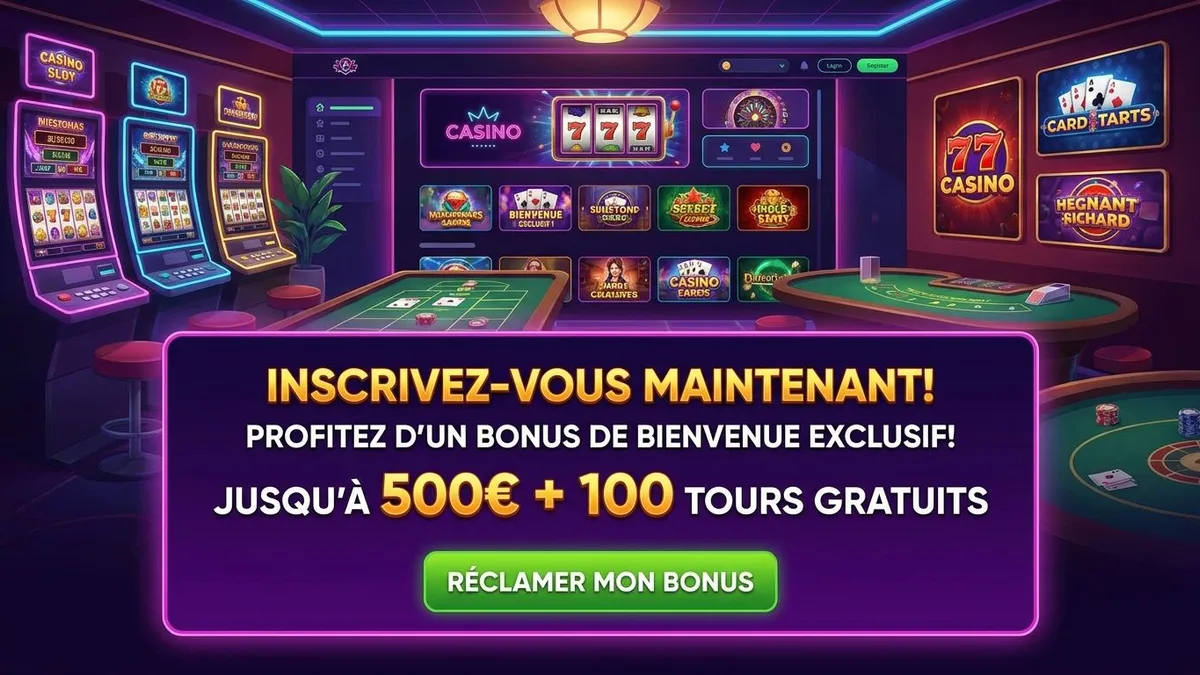 Inscription avec bonus