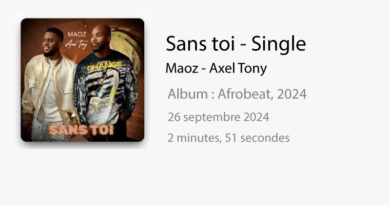 Sans toi by Maoz feat Axel Tony, afrobeat 2024